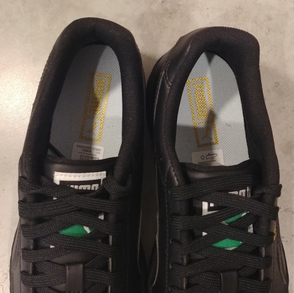 PUMA MATCH STAR Men's Size 6.5 Shoes Lace Up Sneakers 38020403 BLACK / GOLD New - Picture 6 of 12